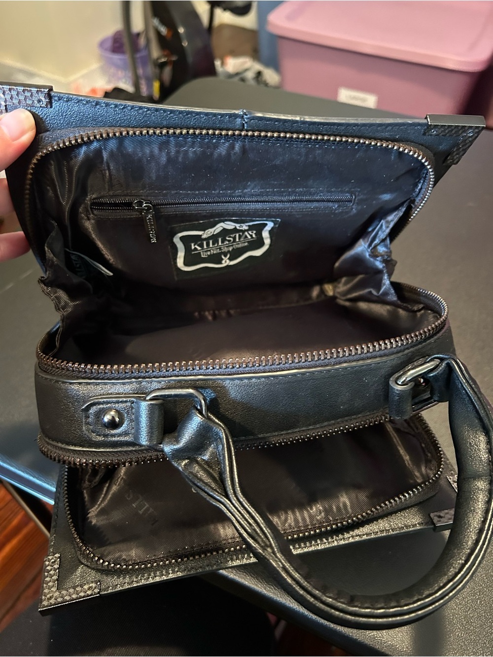 Killstar Black 'Handbook for the Recently Deceased' Book-Style Handbag - Picture 8 of 9